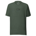 Christliches Herren T-Shirt mit minimalistischem Stick Logo. Hochwertiges Faith Shirt aus ringgesponnener Baumwolle – zeitlos, schlicht - deine Identität in Christus.